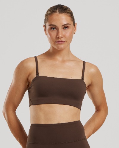 Essential Bandeau Convertible Bra | Cocoa | XS
