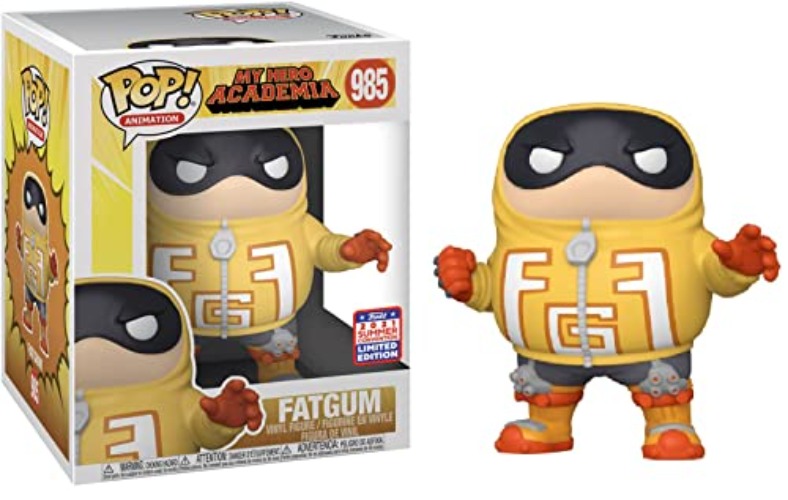 Funko Pop! Super: My Hero Academia Fatgum 2021 FunKon Exclusive Summer Shared 985 6 Inch Figure