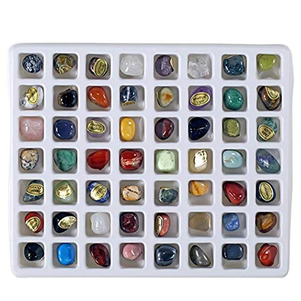 Steinset Natural Gemstones, 56er Edelsteinset, verschiedene Edelsteine