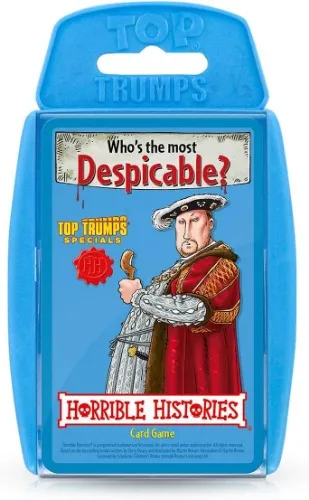 Horrible Histories Top Trumps Specials Card Game - Horrible Histories