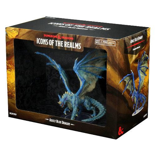 D&D Icons of the Realms Adult Blue Dragon Premium Figure | Default Title