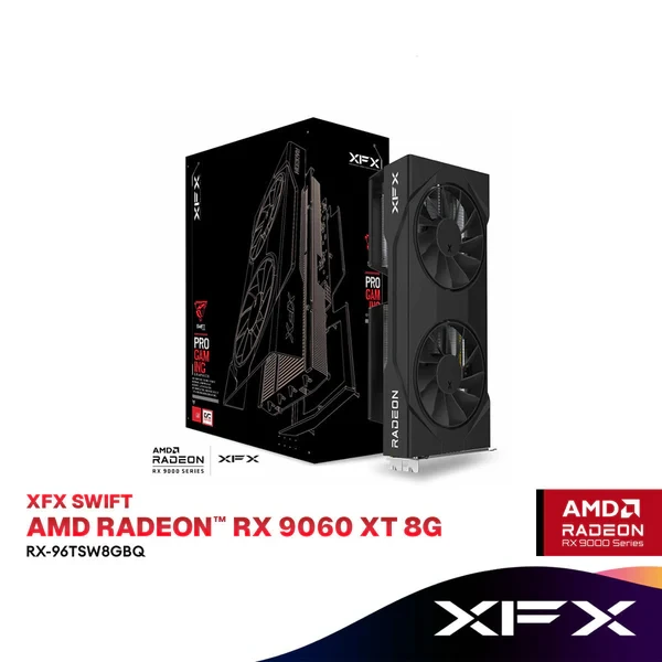 XFX Swift AMD Radeon RX 9060 XT Graphics Card