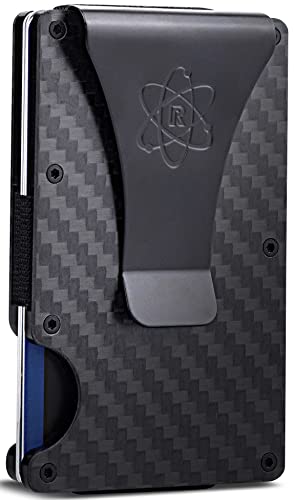 ROSSM Minimalist Wallets with Money Clip and Cash Strap