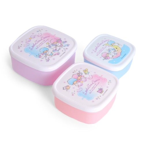 LittleTwinStars 3-Piece Storage Containers (Ribbon Series) | Default Title