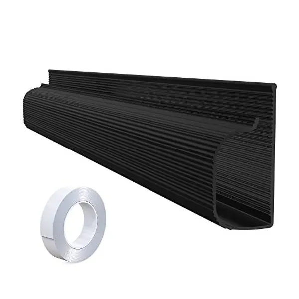 
                            Cable Management Yecaye 94in J Channel Cable Raceway - 6 Pack 15.7in Desk Cord Cable Organizer - Cable Management Under Desk Cable Tray - No Screw No Drill Computer Wire Management - Black, Medium
                        