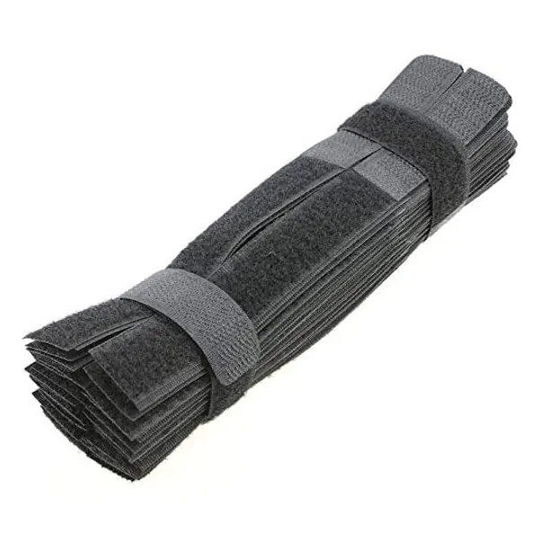 
                            PASOW 50pcs Cable Ties Reusable Fastening Wire Organizer Cord Rope Holder 7 Inch (Black)
                        