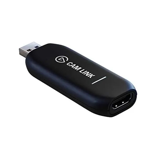 
                            Elgato Cam Link 4K, External Camera Capture Card, Stream and Record with DSLR, Camcorder, ActionCam as Webcam in 1080p60, 4K30 for Video Conferencing, Home Office, Gaming, on OBS, Zoom, Teams, PC/Mac
                        