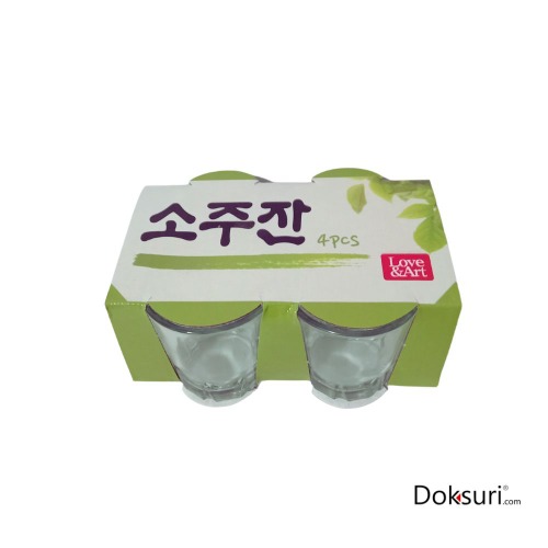 Vaso Para Soju 4 pzas | Default Title