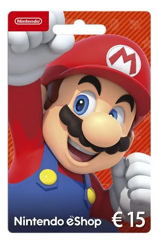 Nintendo Gift Card 15 euro
