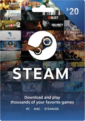Steam Gift Card 10 euro