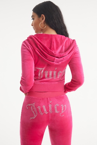 OG Big Bling Velour Hoodie | Free Love / S