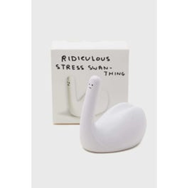 Third Drawer Down David Shrigley Ridiculous Stress Swan-Thing 