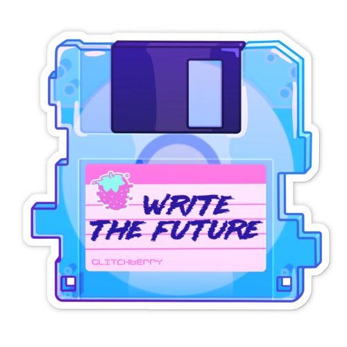 "Write the Future" Vinyl Sticker