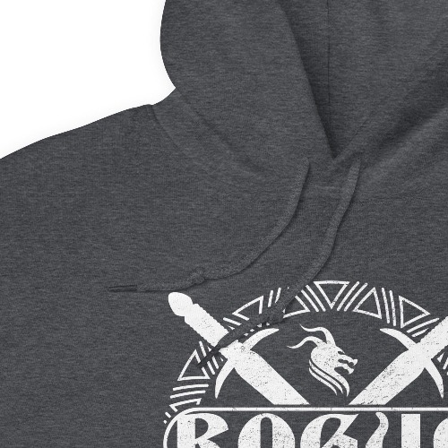 Rogue Roleplaying Hoodie (Unisex) - Dark Heather / XL