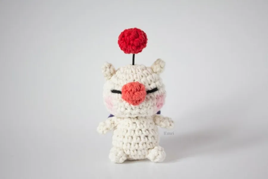 Moogle Amigurumi / Crocheted Plush | Etsy