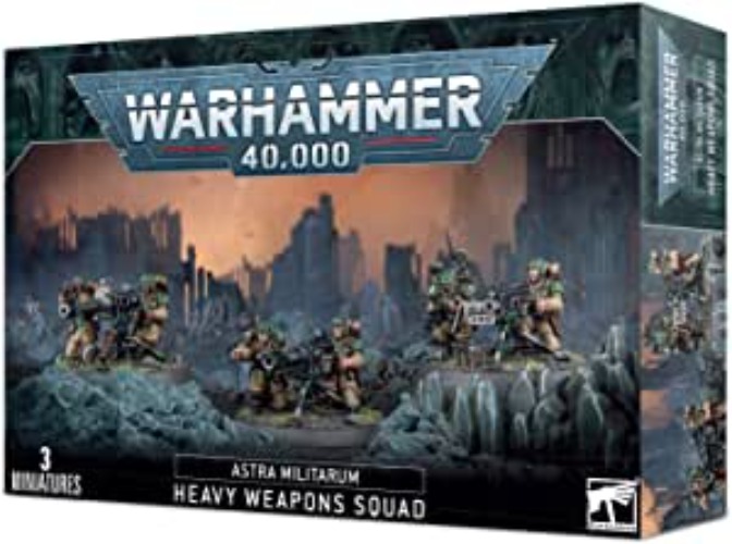 Games Workshop Warhammer 40K: Astra Militarum - Cadian Heavy Weapons Squad