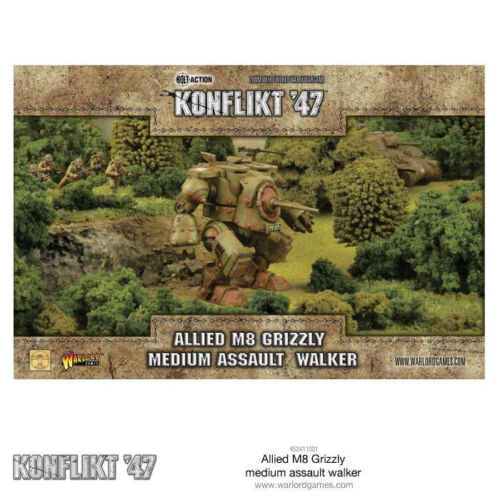 US British Allied Grizzly Medium Walker Konflikt 47 Warlord Games Bolt Action  | eBay
