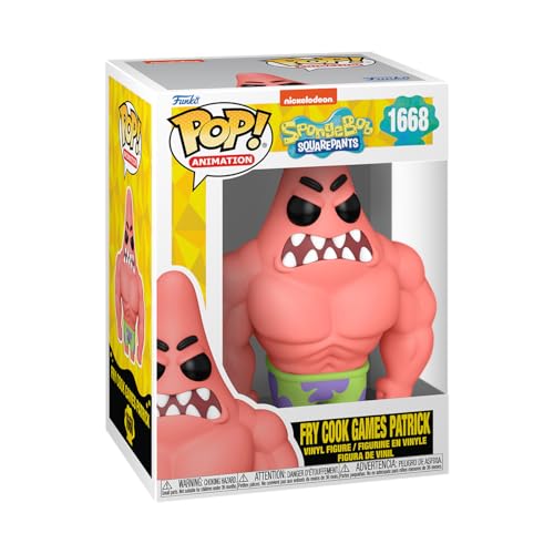 Funko Pop! Animation: SpongeBob SquarePants 25th Anniversary - Fry Cook Games Patrick