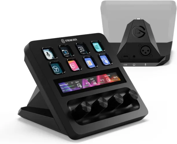 Elgato Stream Deck + XLR - Audio Mixer & Controller