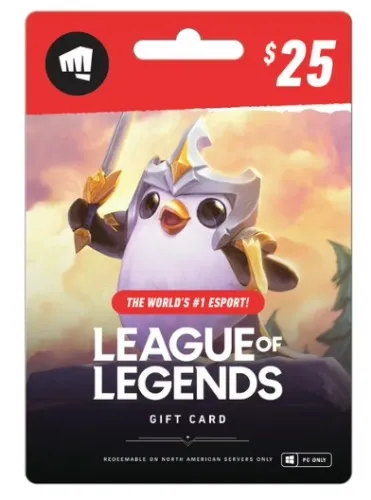 League of Legends $25 Gift Card
