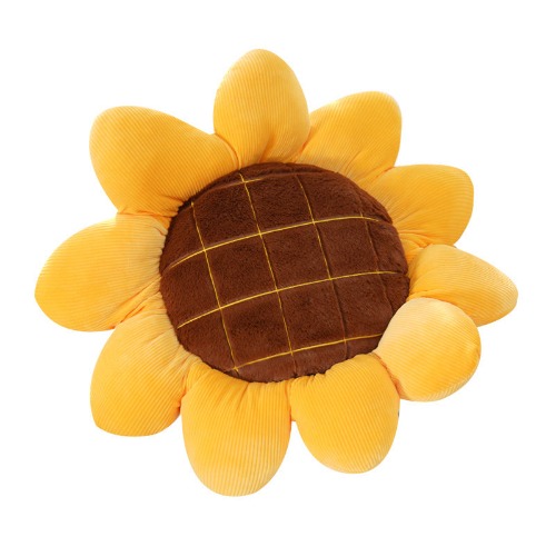 Colorful Sunflower Mat Stuffed Toy - Picture / 40cm