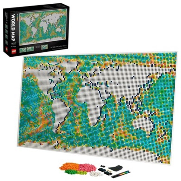 LEGO Art World Map 31203 Building Kit