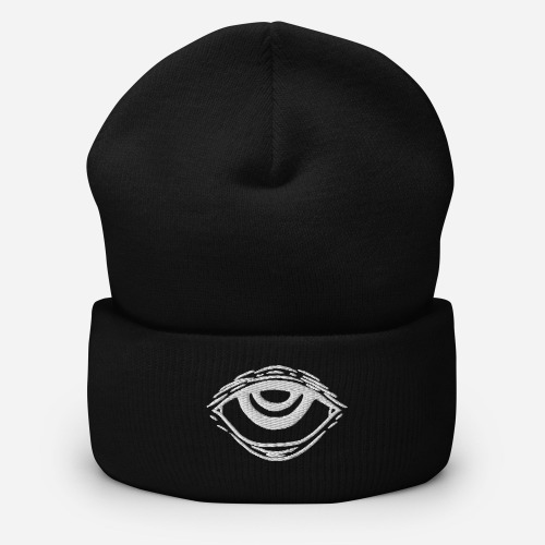 Third Eye Beanie - Vegan Gothic Clothing - Alternative Occult Ethical Fashion - On Demand Eco-friendly Sustainable Product | Default Title