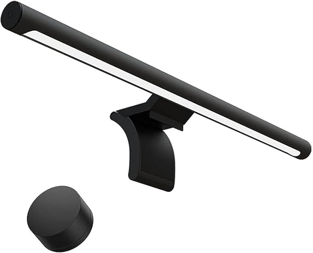 Xiaomi Mi Computer Monitor Light Bar - Easy Installation, Extra Computer Lighting w/o Taking Desktop Space, with Wireless Remote Control Adjusting Lights Easily
