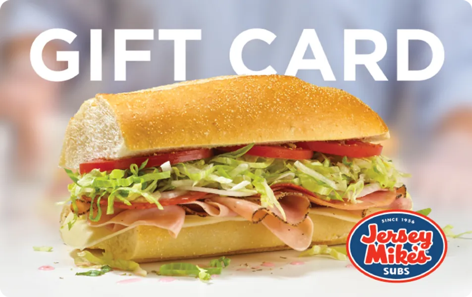 Jersey Mike's $25 Gift Card