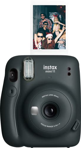 Fujifilm Instax Mini 11 Instant Camera - Charcoal Grey - Charcoal Grey - Camera Only