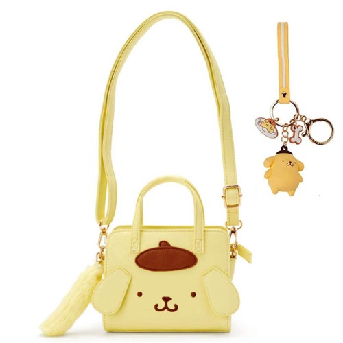 My Melody Bag, Cinnamoroll Bag Cute Cartoon Shoulder Bag Anime Cosplay Doll Handbag - Yellow