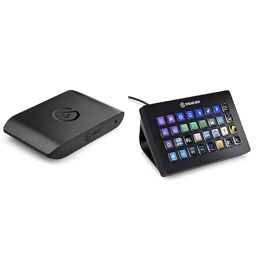 Elgato HD60 X External Capture Card + Stream Deck XL Bundle - HD60 X - Card + Advanced Stream Control