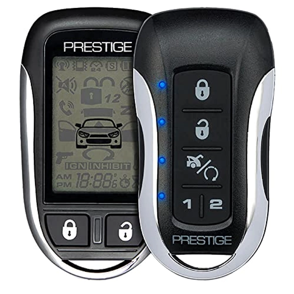 Prestige APS997Z Two-Way LCD Confirming Remote Start & Alarm 1-Mile Range