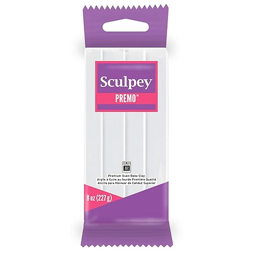 Polyform Premo Sculpey Polymer Clay 8 oz White