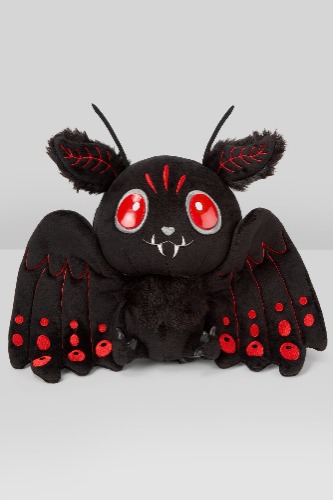 Mothman Plush Toy | One Size / Black / 100% Polyester