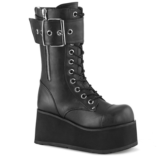 Petrol-150 | Black Vegan Leather / 10