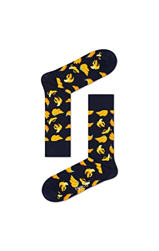 Happy Socks Unisex Banana Socken, Multi, M