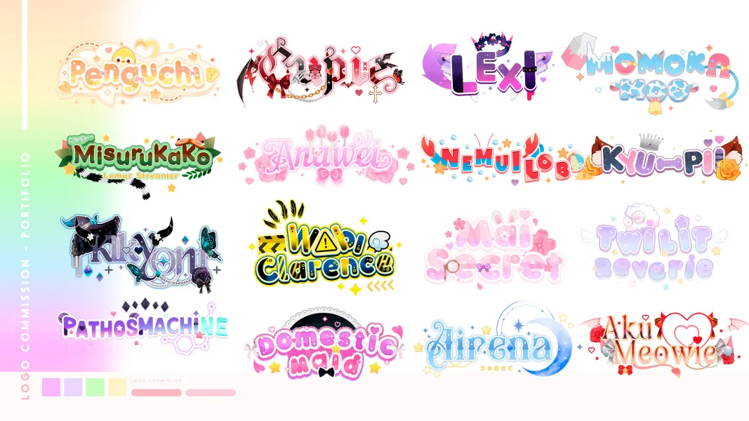 ๑ 𐐪 Tier 3 𐑂 Custom Logo Design - Full Custom + 6 badges and banners + showcase by 🌸𐐪 miya ₍ᐢ..ᐢ₎ (@sillymiyaa)