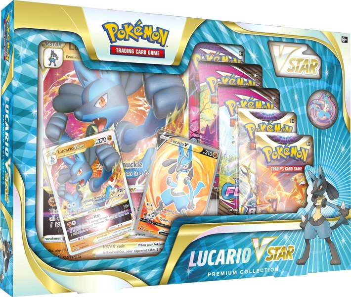 Pokémon TCG: Lucario VSTAR Premium Collection, Multicolour
