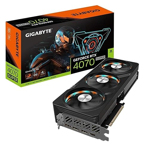 Gigabyte Gaming GeForce RTX 4070 SUPER OC 12G NVIDIA 12 Go GDDR6X - GAMING OC - Einzeln