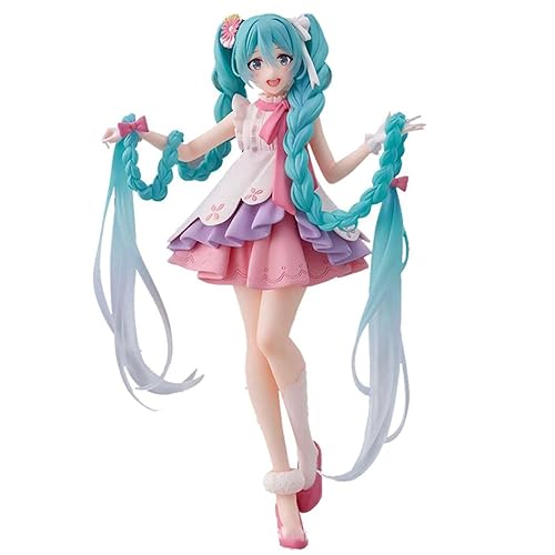 Glurak Miku Figur Figuren Actionfigur für Schreibtischdekoration Anime-Sammlung Mädchen Geschenk -20cm