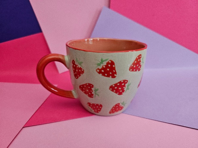 Strawberry Teacup