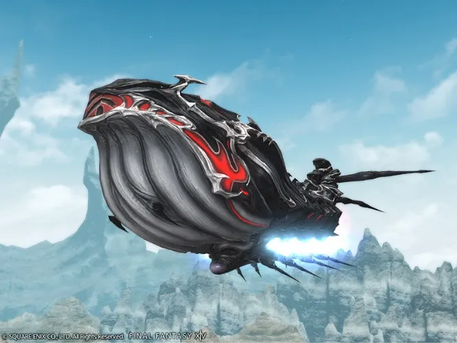 Final Fantasy XIV - Lunar Whale Mount