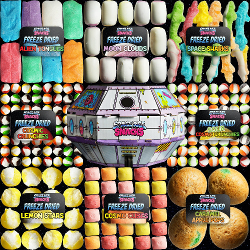 The UFO Pack - Freeze Dried Candy with Nine Different Treats | Default Title