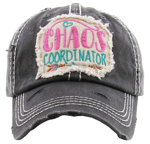 Funky Junque Womens Baseball Cap Distressed Vintage Unconstructed Embroidered Patch Hat