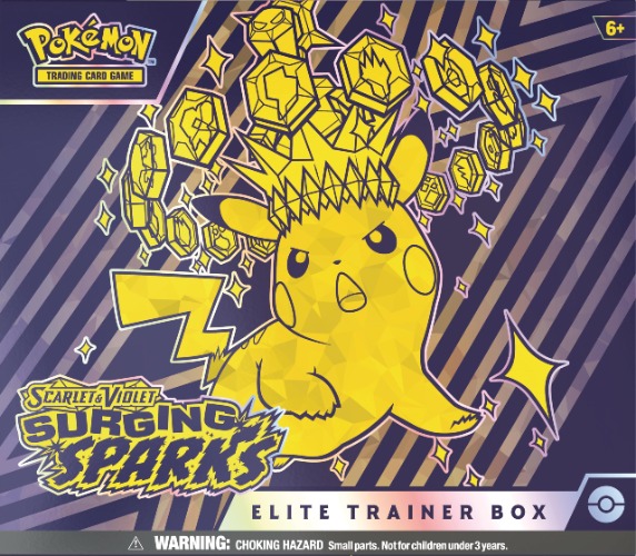 Pokémon TCG: Scarlet & Violet-Surging Sparks Elite Trainer Box