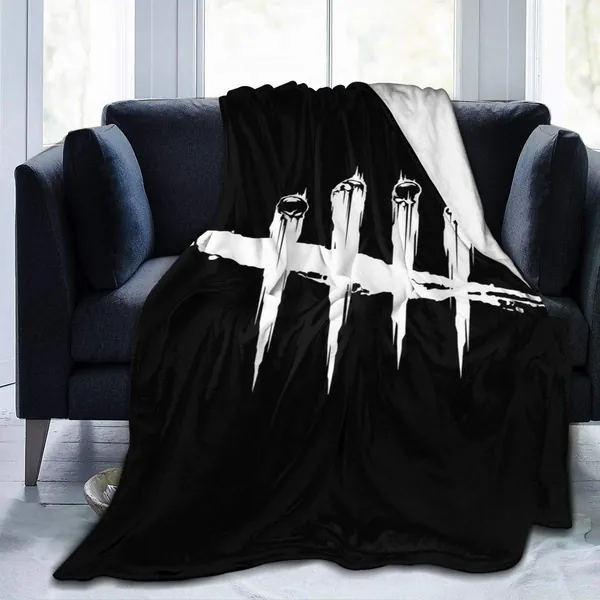Dead by Daylight Fleece Throw Blanket - Soft Light Weight Blanket for Bed Couch and Living Room Suitable for Fall Winter and Spring (50x40 Inches)