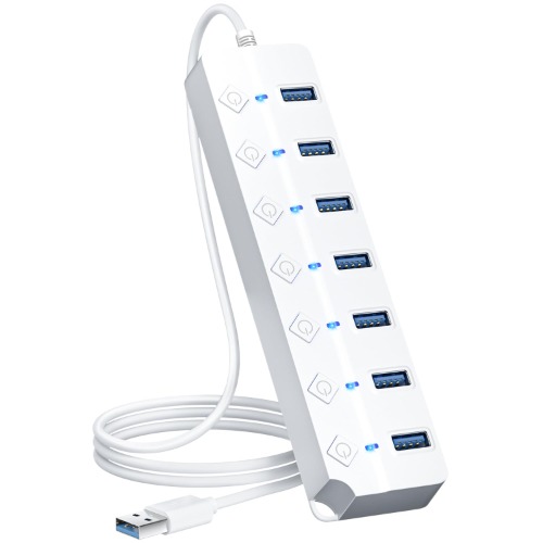 ONFINIO USB Hub 3.0, 7-Port USB