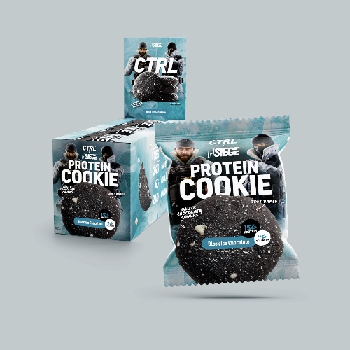 Black Ice Chocolate - Protein Cookies (Box of 12) |  R6 Cookies