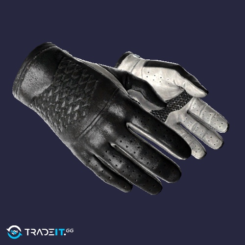 CS - Driver Glove Black Tie